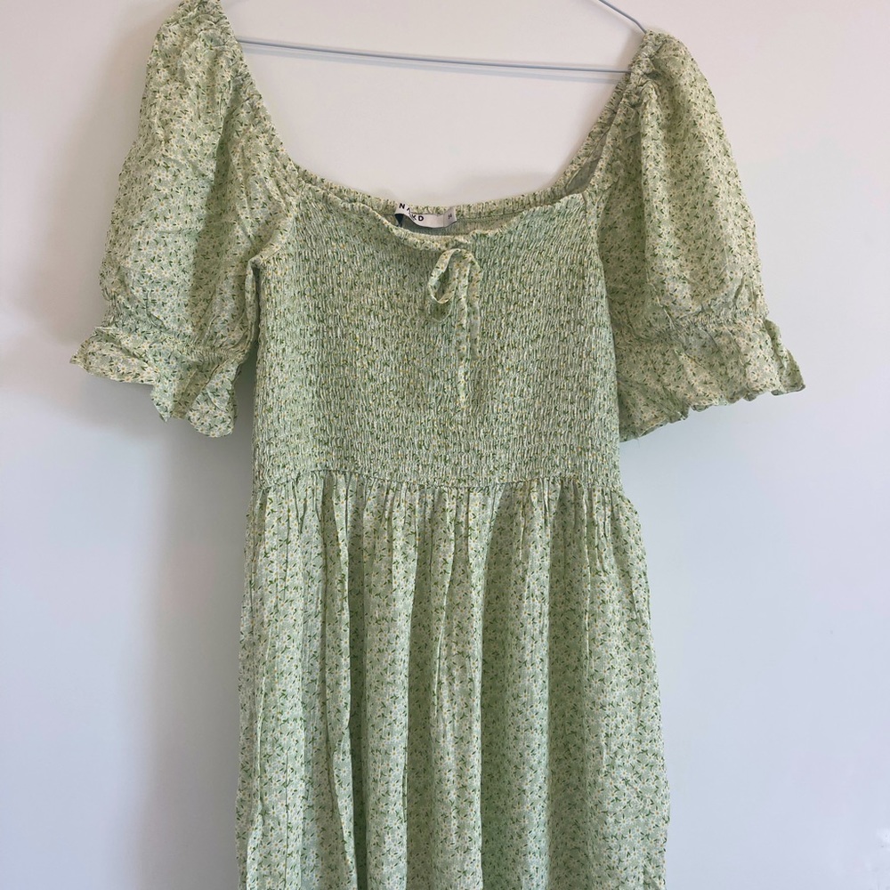 Floral Smocked Midi/Maxi Dress